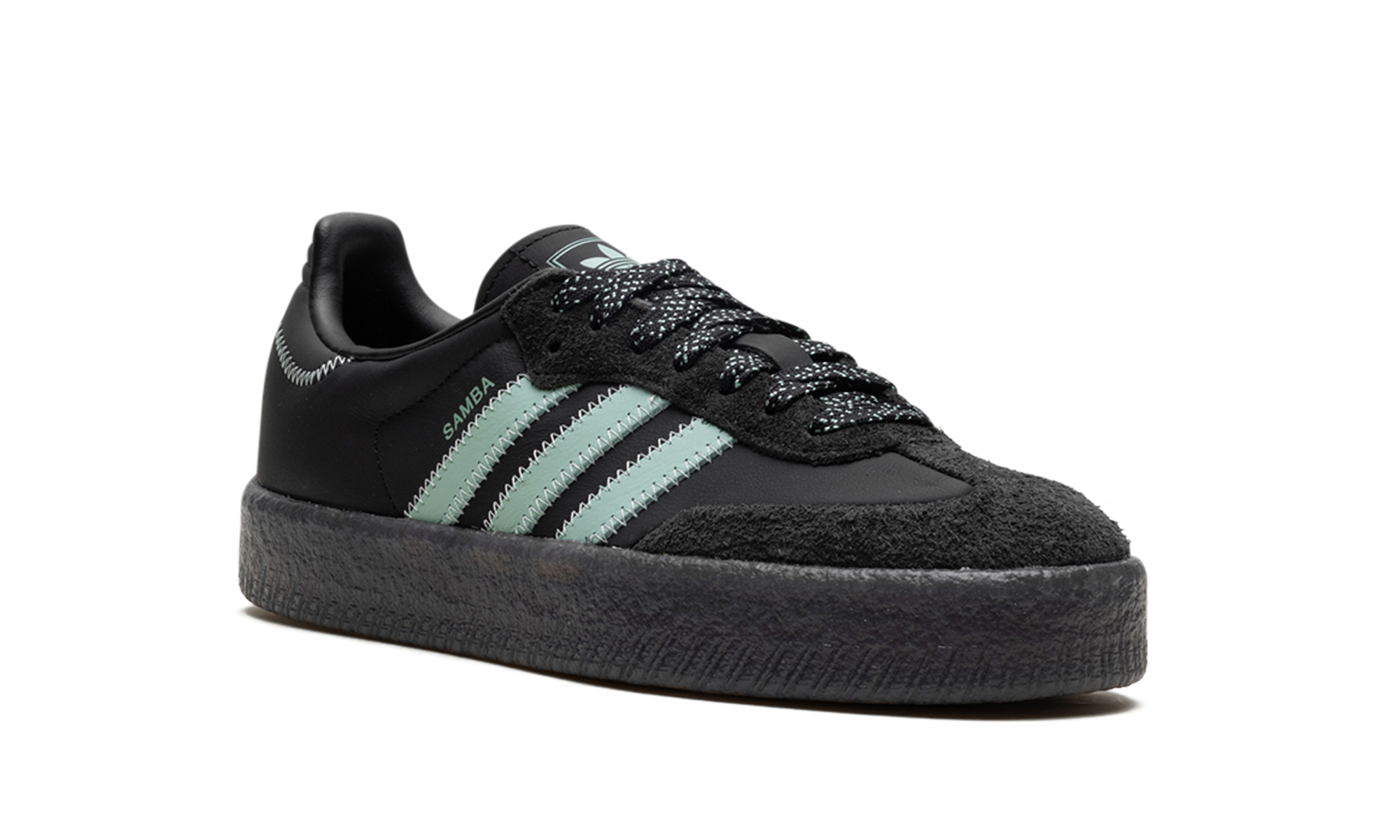 Adidas Sambae WMNS Core Black Haze Green IE9110