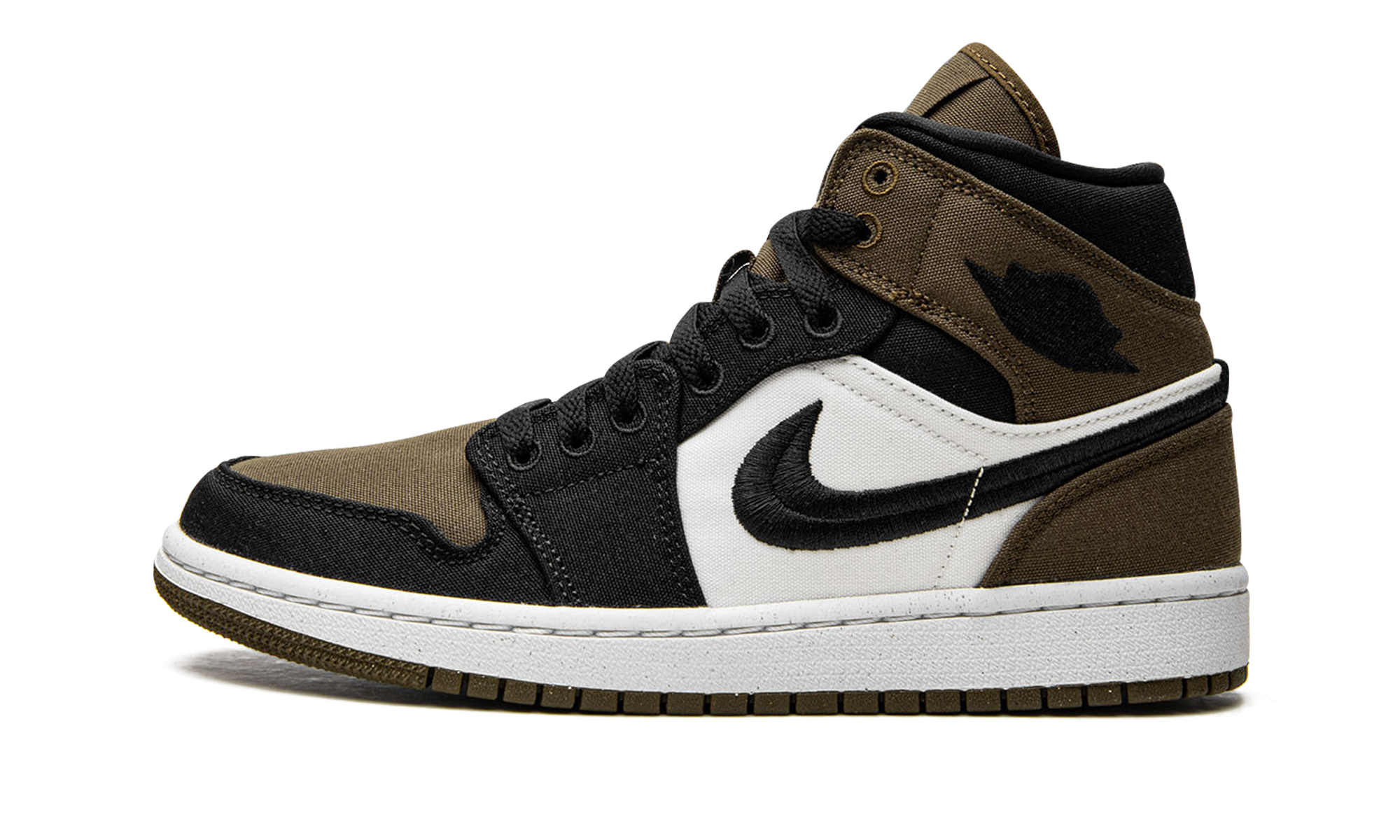 AIR JORDAN 1 MID SE WMNS Olive Toe DV0427 301