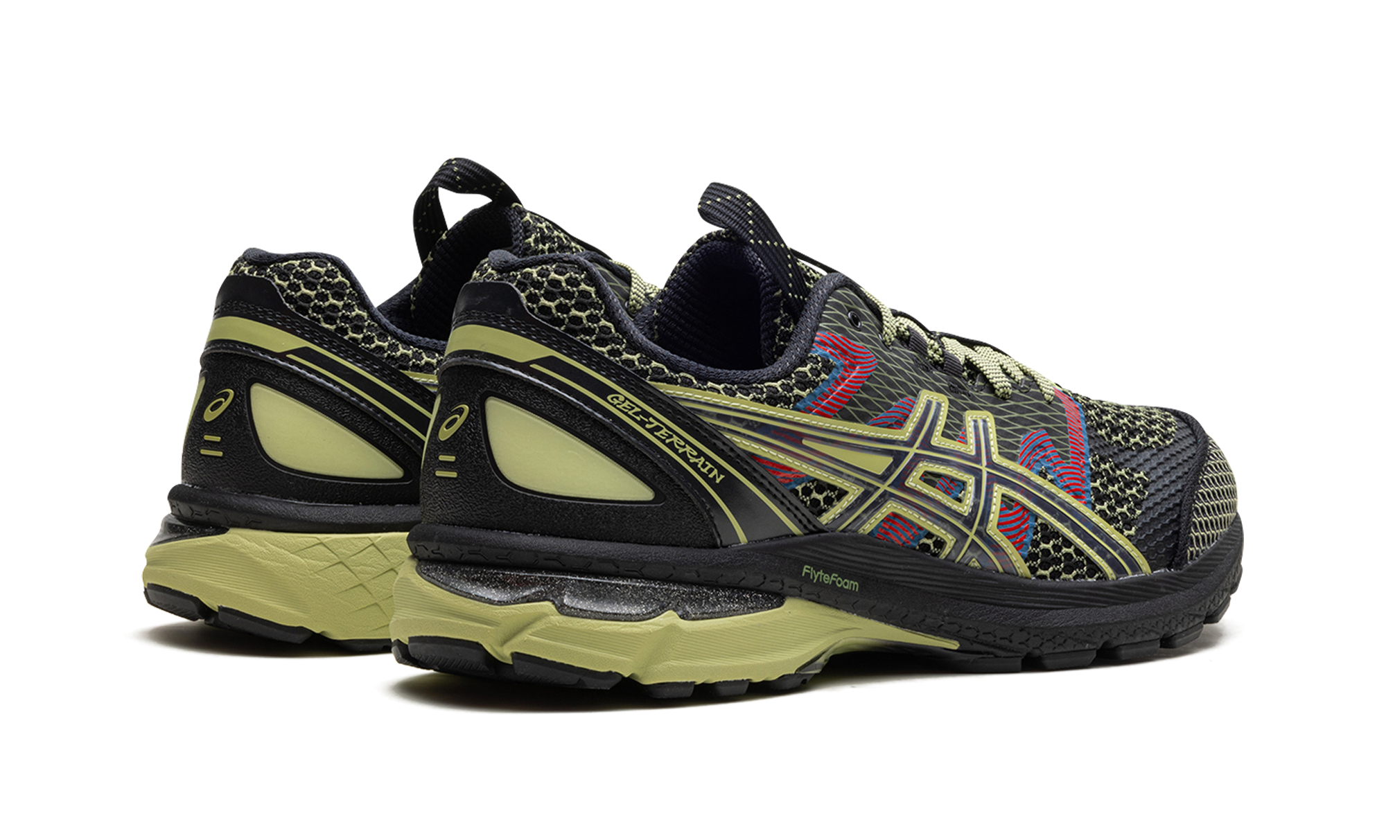 Asics GEL-Terrain Black / Neon Lime 1203A394 001