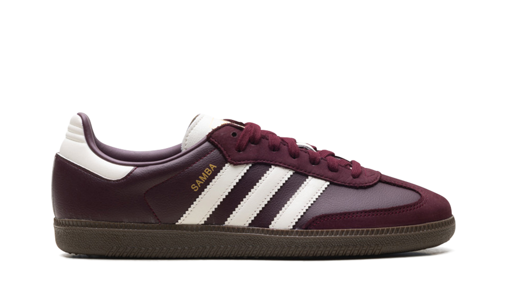 Adidas Samba OG WMNS Maroon Off White Gum JR8844