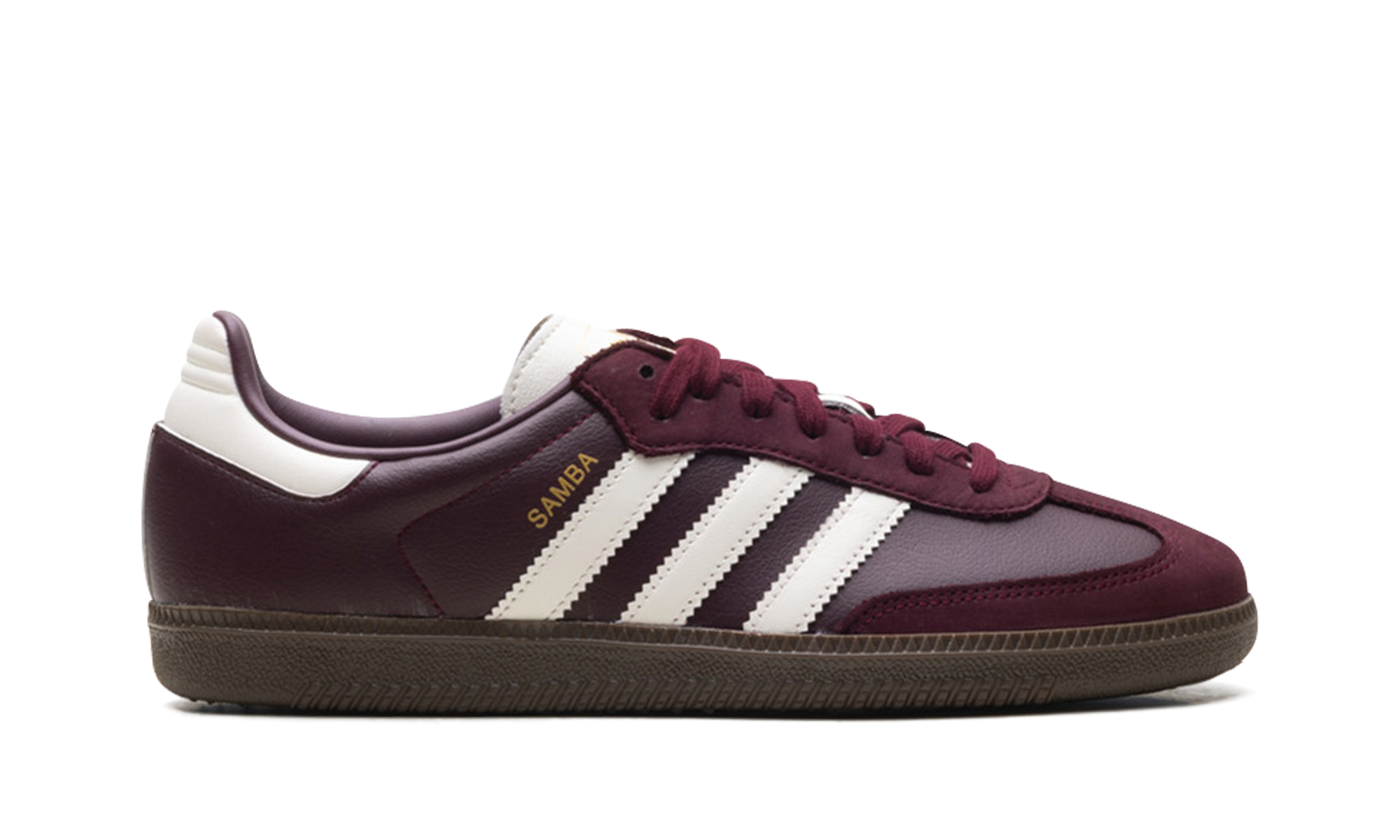 Adidas Samba OG WMNS Maroon Off White Gum JR8844