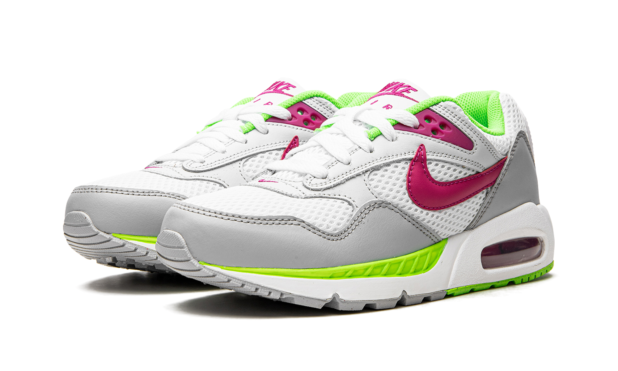 Nike AIR MAX CORRELATE MNS WMNS White Fireberry Lime Green 511417 163