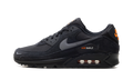 Nike Air Max 90 Black Metallic Cool Grey Orange DO6706 010