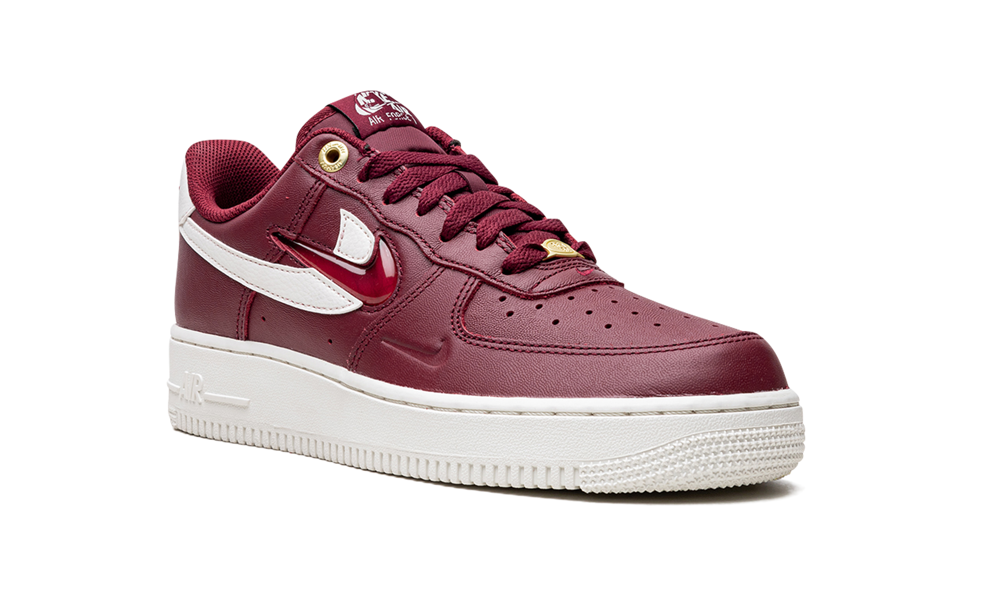 Nike AIR FORCE 1 LO WMNS Logo Pack - Deep Red DZ5616 600