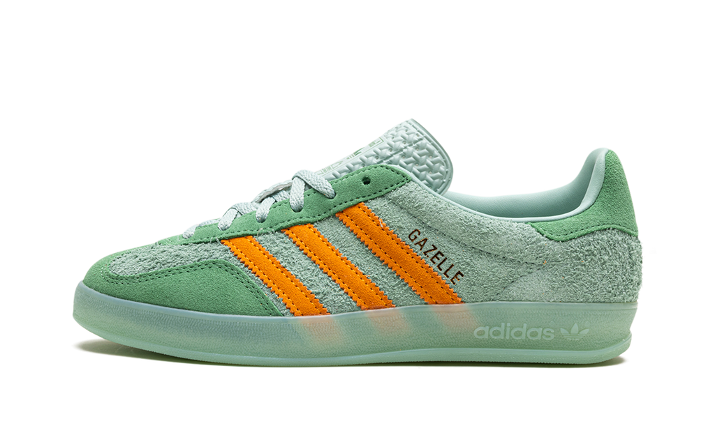 Adidas Gazelle Indoor WMNS Hazy Green Crew Yellow IG6783