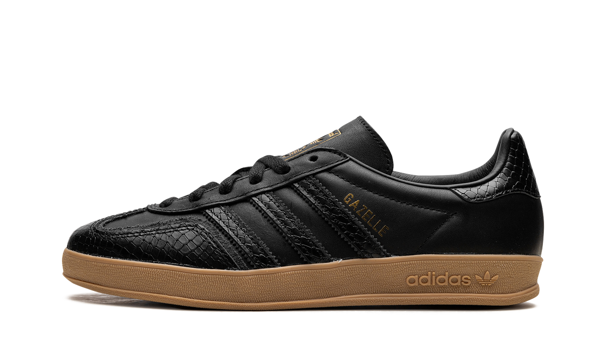 Adidas Gazelle Indoor Core Black Snakeskin IF1978
