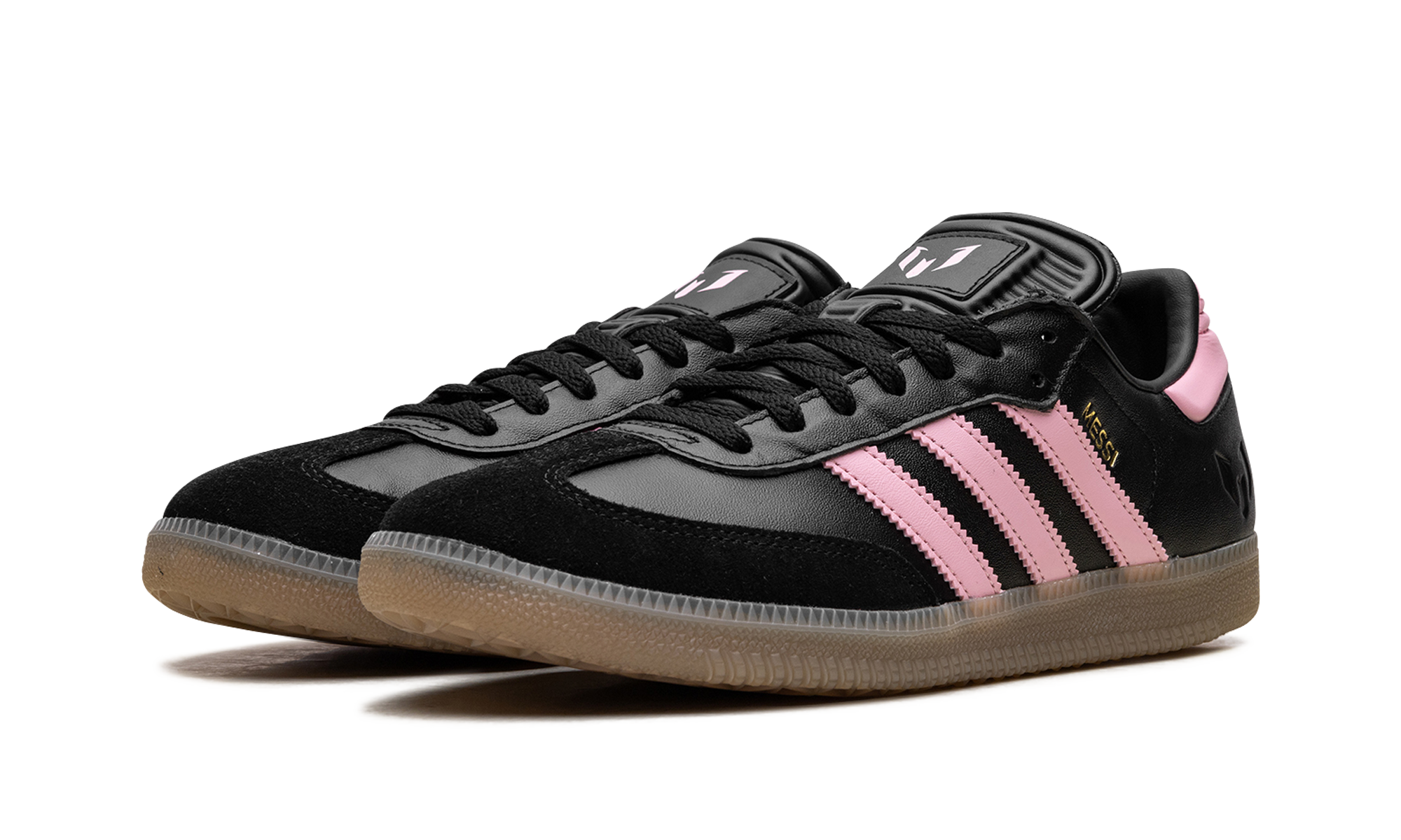 Adidas Samba Messi Indoor Core Black / Gold Metallic / Gum JP7845