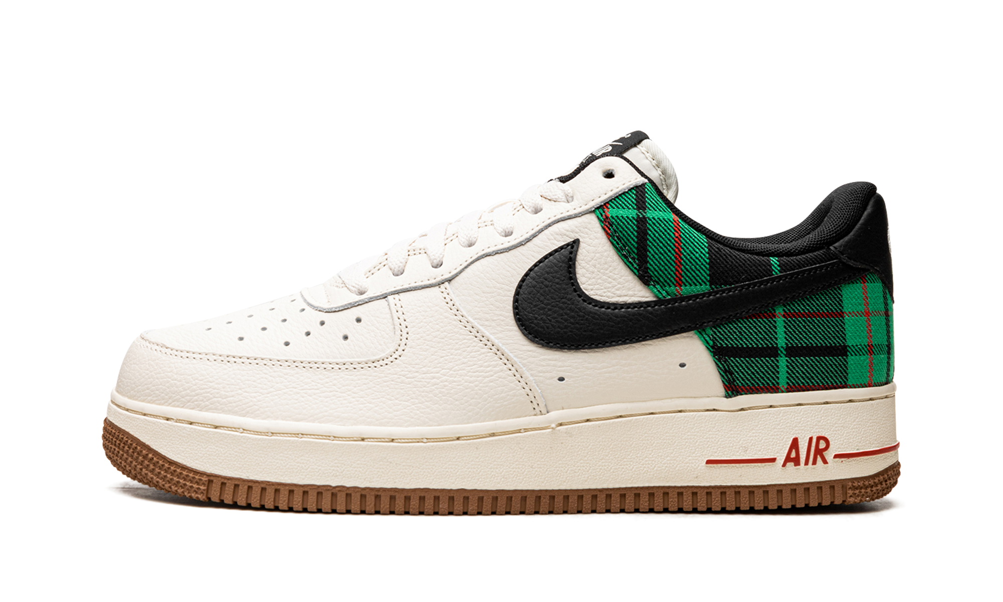 Nike Air Force 1 Low '07 LX Plaid Pale Ivory Stadium Green DV0791 100