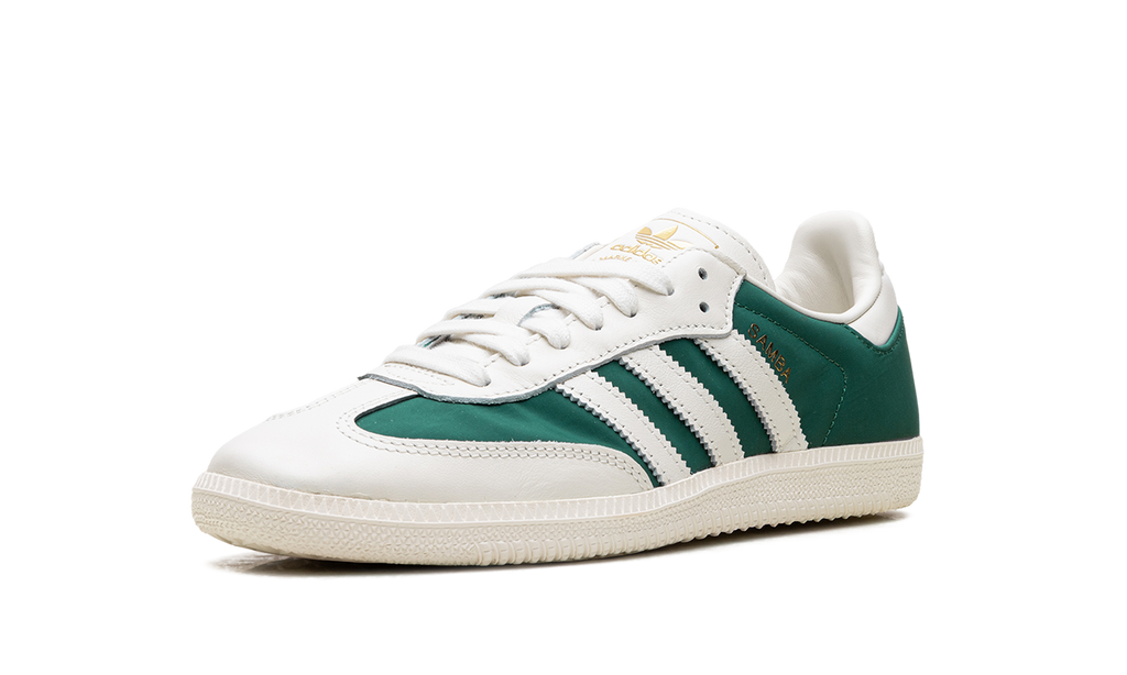 Adidas Samba OG Off White Collegiate Green JI3205