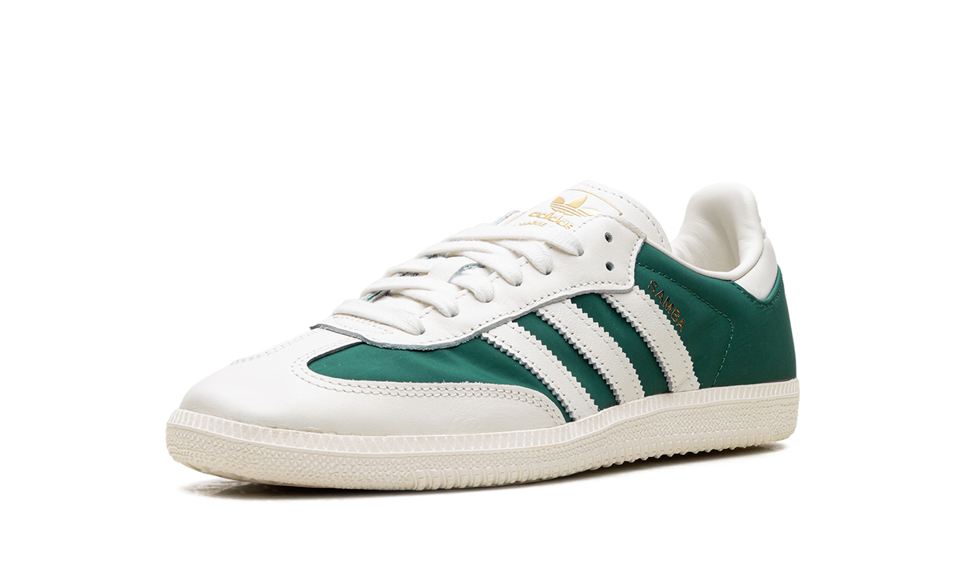 Adidas Samba OG Off White Collegiate Green JI3205