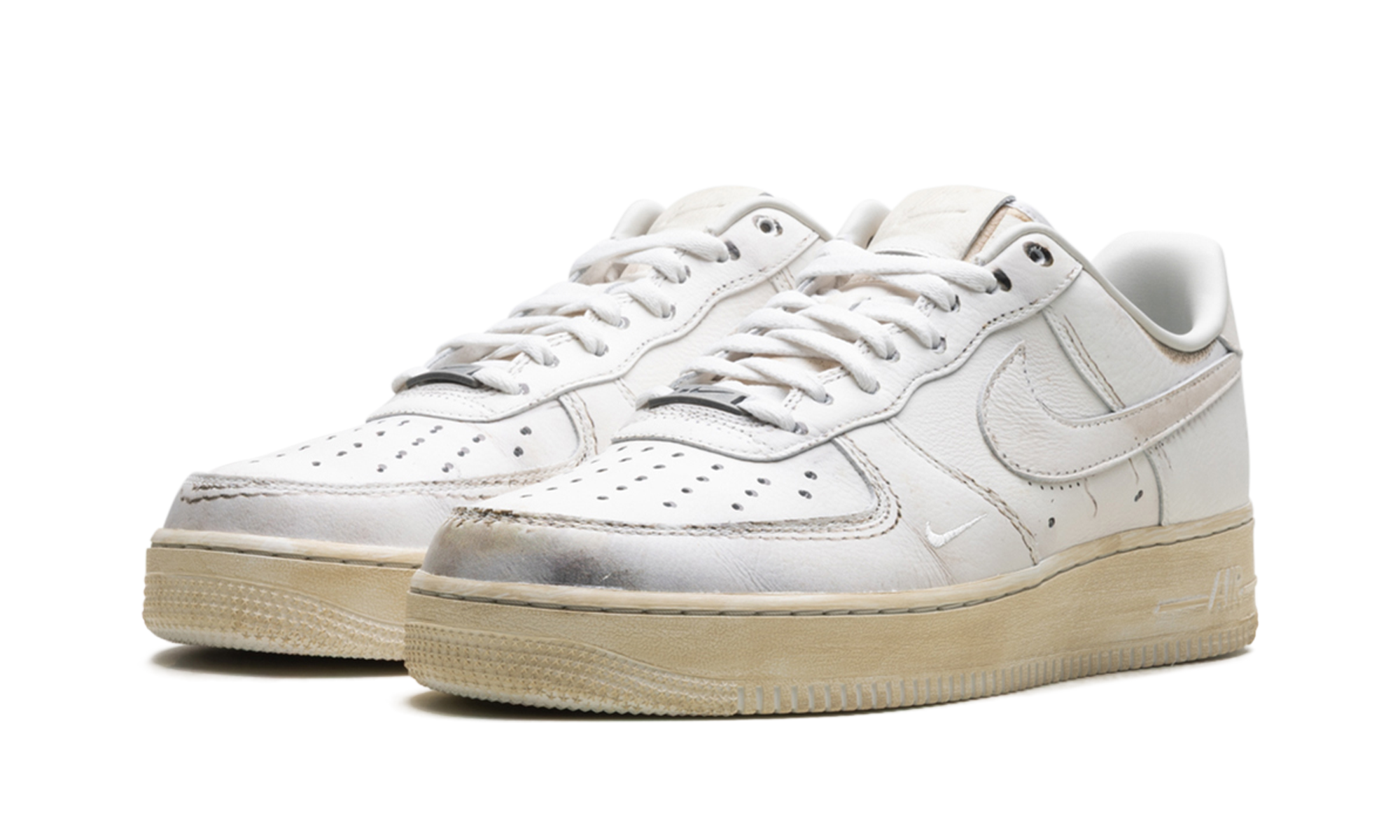 Nike Air Force 1 Low .SWOOSH - Dirty Triple White HJ9346 100