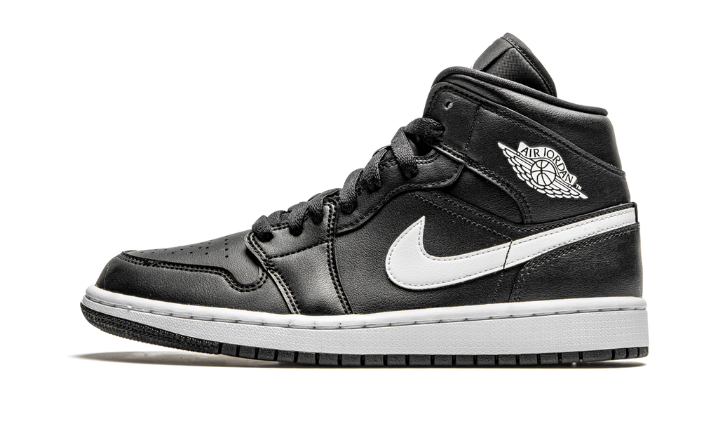AIR JORDAN 1 MID WMNS Black / White BQ6472 011