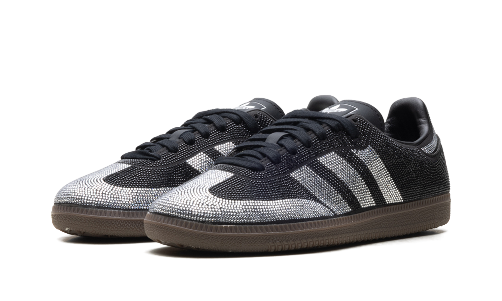Adidas Samba OG WMNS Rhinestone Black Silver IH9052