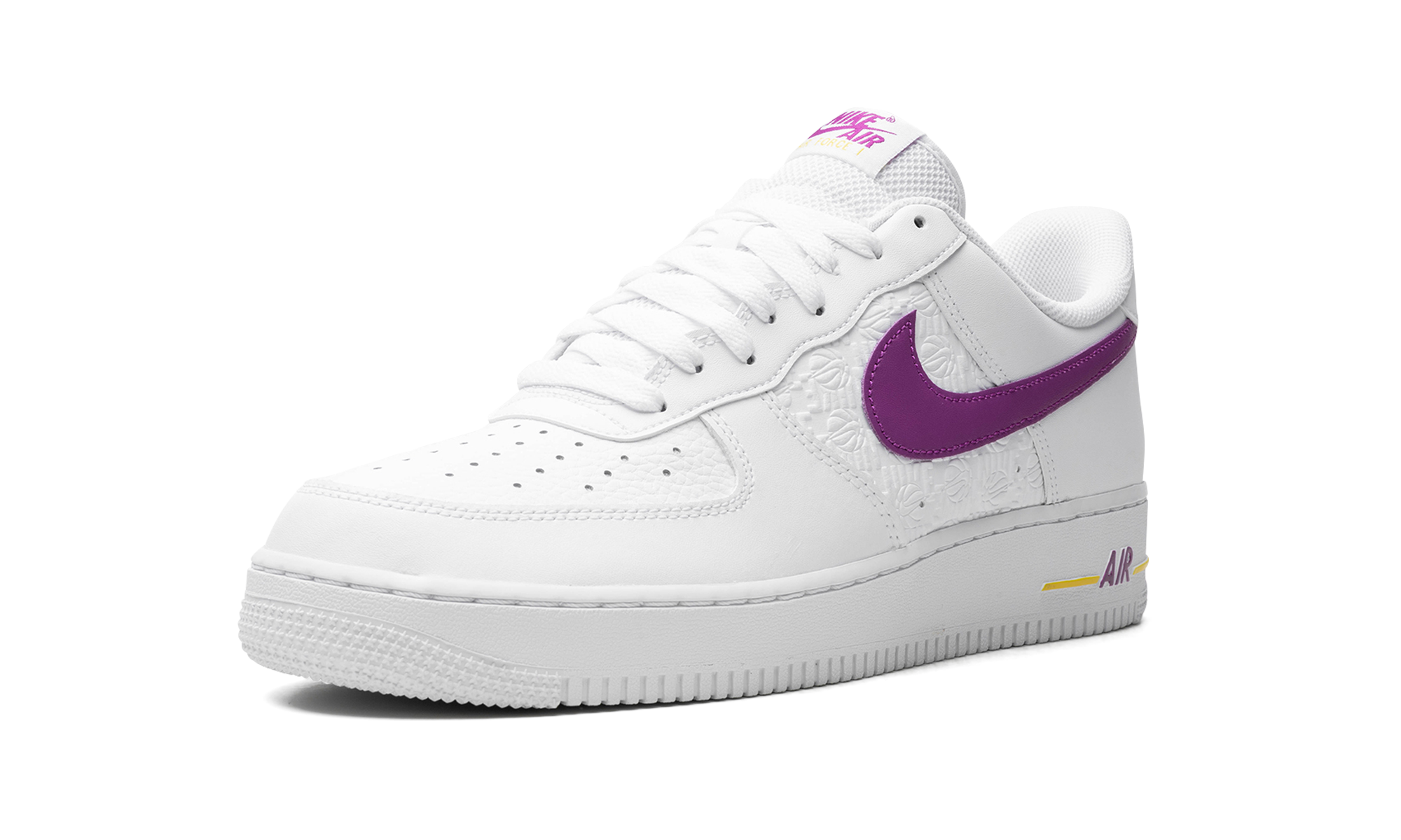 Nike Air Force 1 Low EMB Bold Berry Lakers FJ4209 100