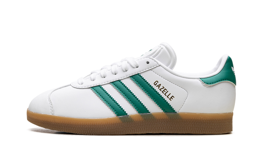 Adidas Gazelle White Bold Green Gum IH2216