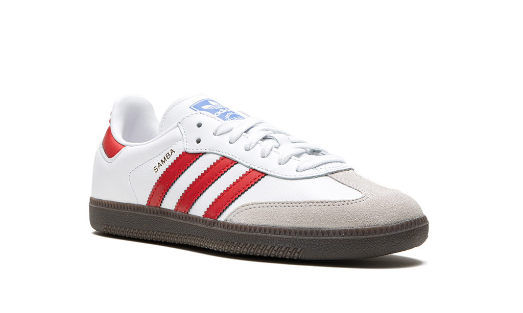 Adidas Samba OG White / Better Scarlet IG1025