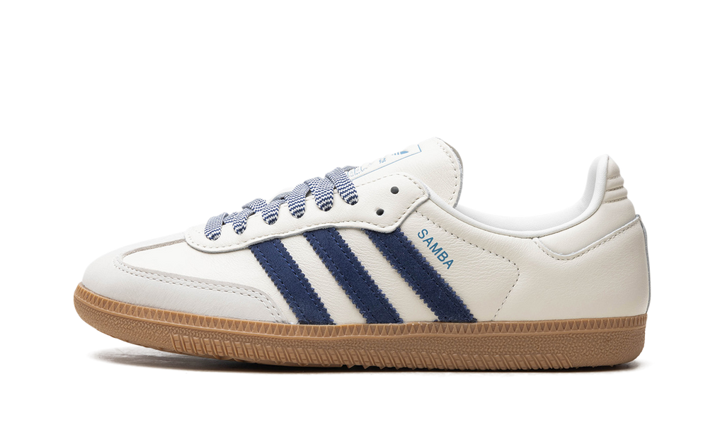 Adidas Samba OG WMNS Off White Dark Blue JI3907