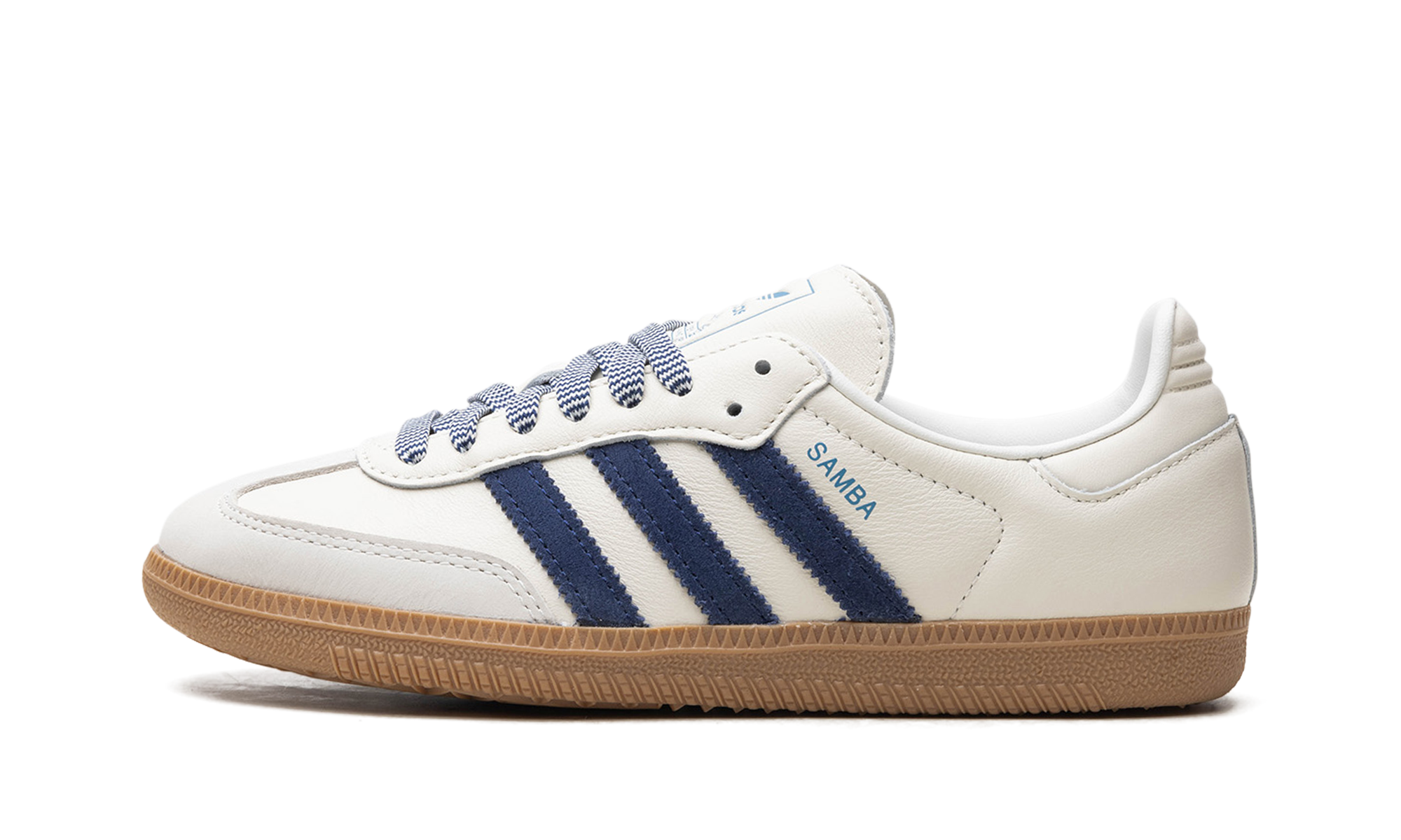 Adidas Samba OG WMNS Off White Dark Blue JI3907