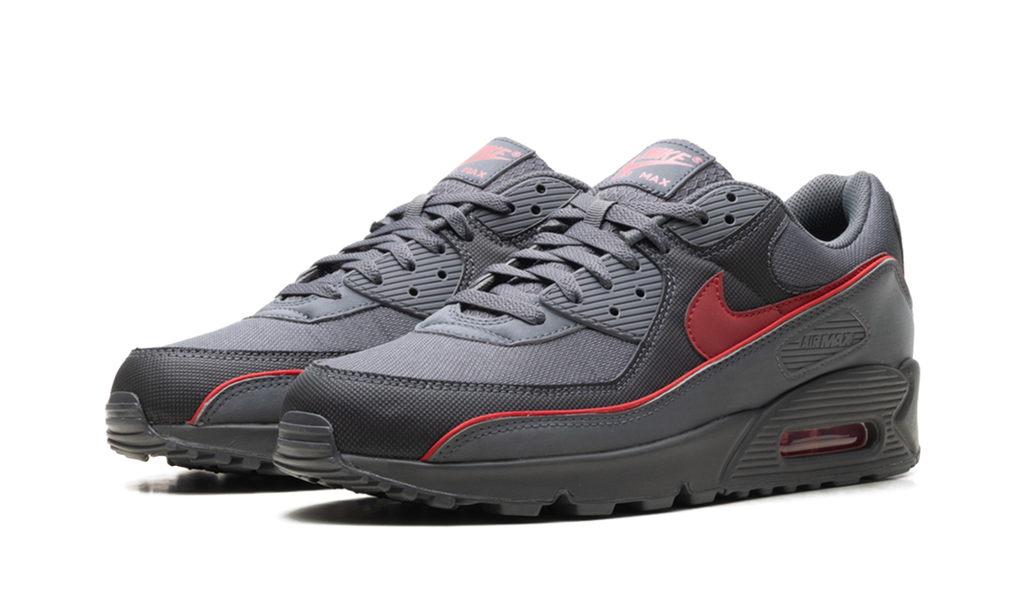 Nike Air Max 90 Premium Iron Grey University Red HV4517 001