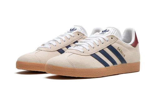 Adidas Gazelle Off White / Dark Blue / Gum IE0546