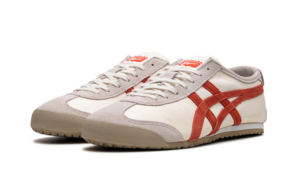 Onitsuka Tiger Mexico 66 Vin Beige White Red 1183B391 101