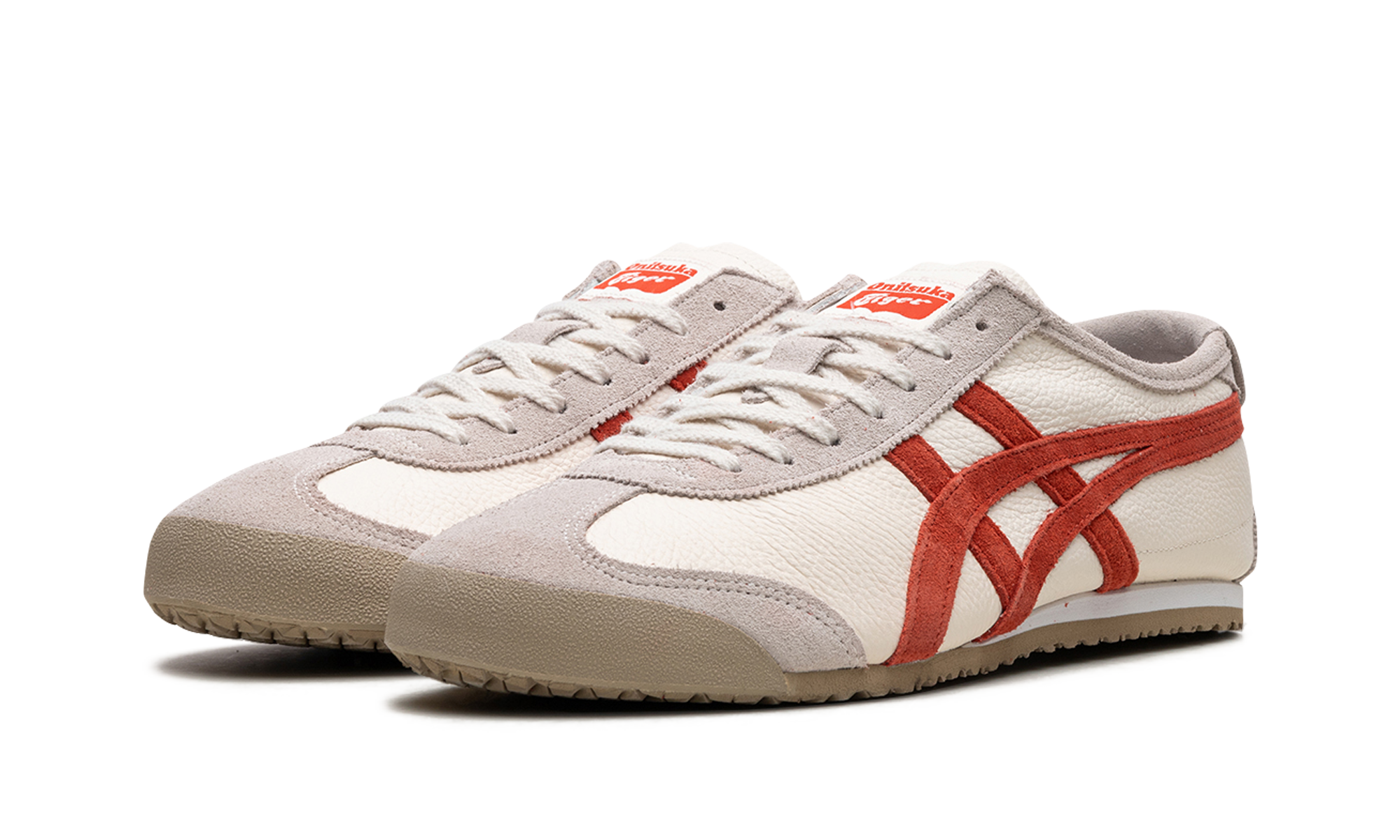 Onitsuka Tiger Mexico 66 Vin Beige White Red 1183B391 101