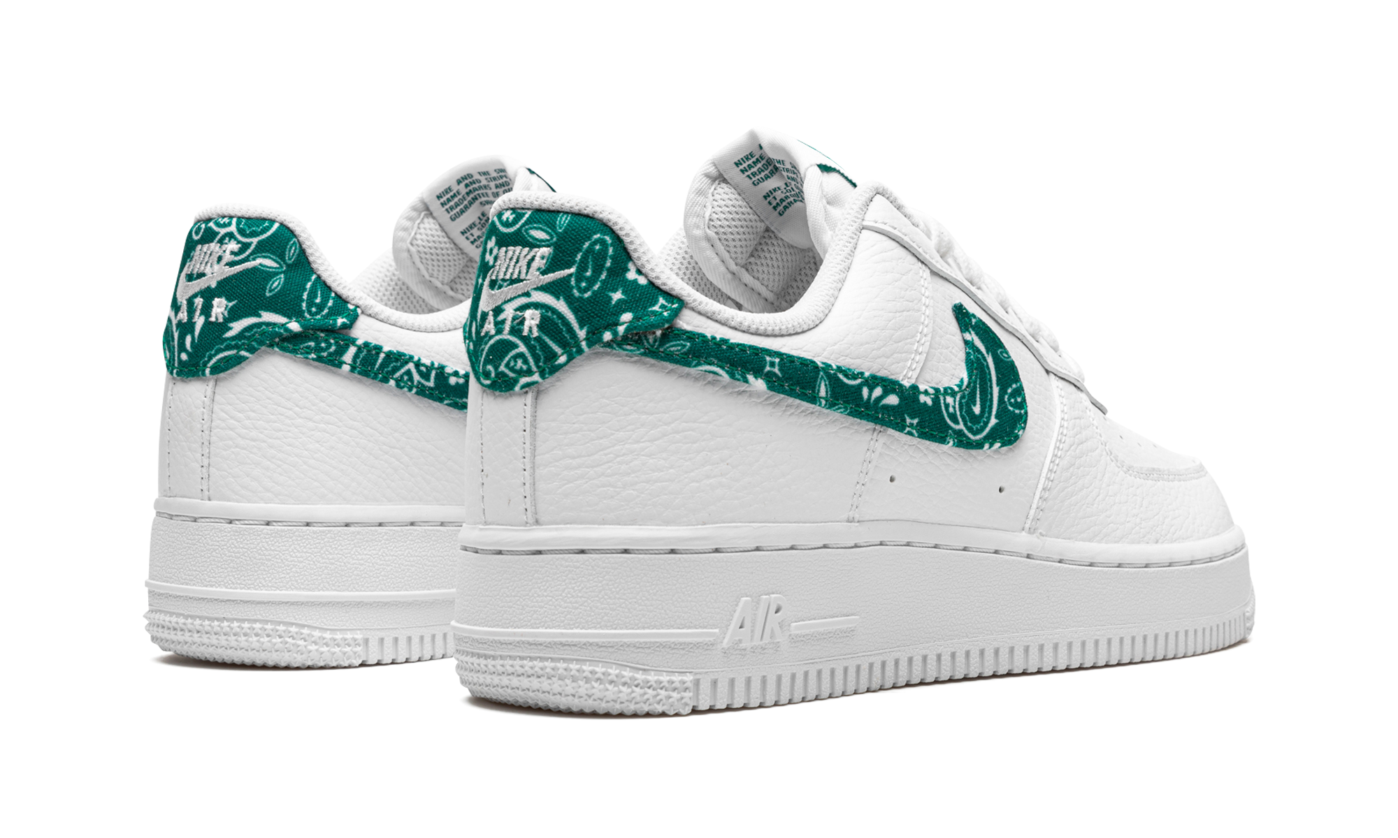 Nike AIR FORCE 1 LO '07 ESSEN MNS WMNS Green Paisley DH4406 102