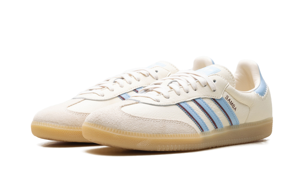 Adidas Samba OG Wonder White / Celestial Blue JS5041