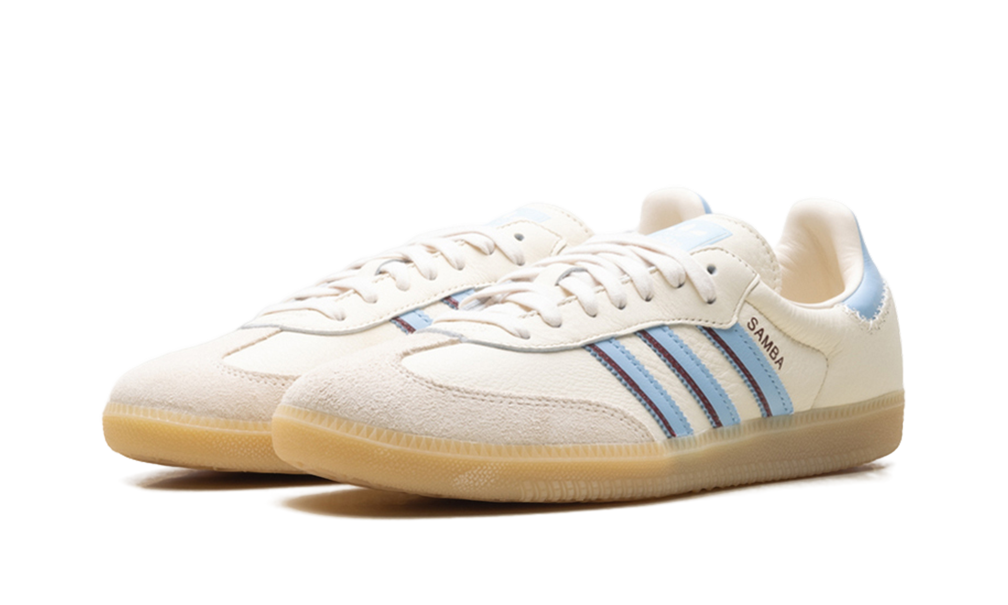 Adidas Samba OG Wonder White / Celestial Blue JS5041