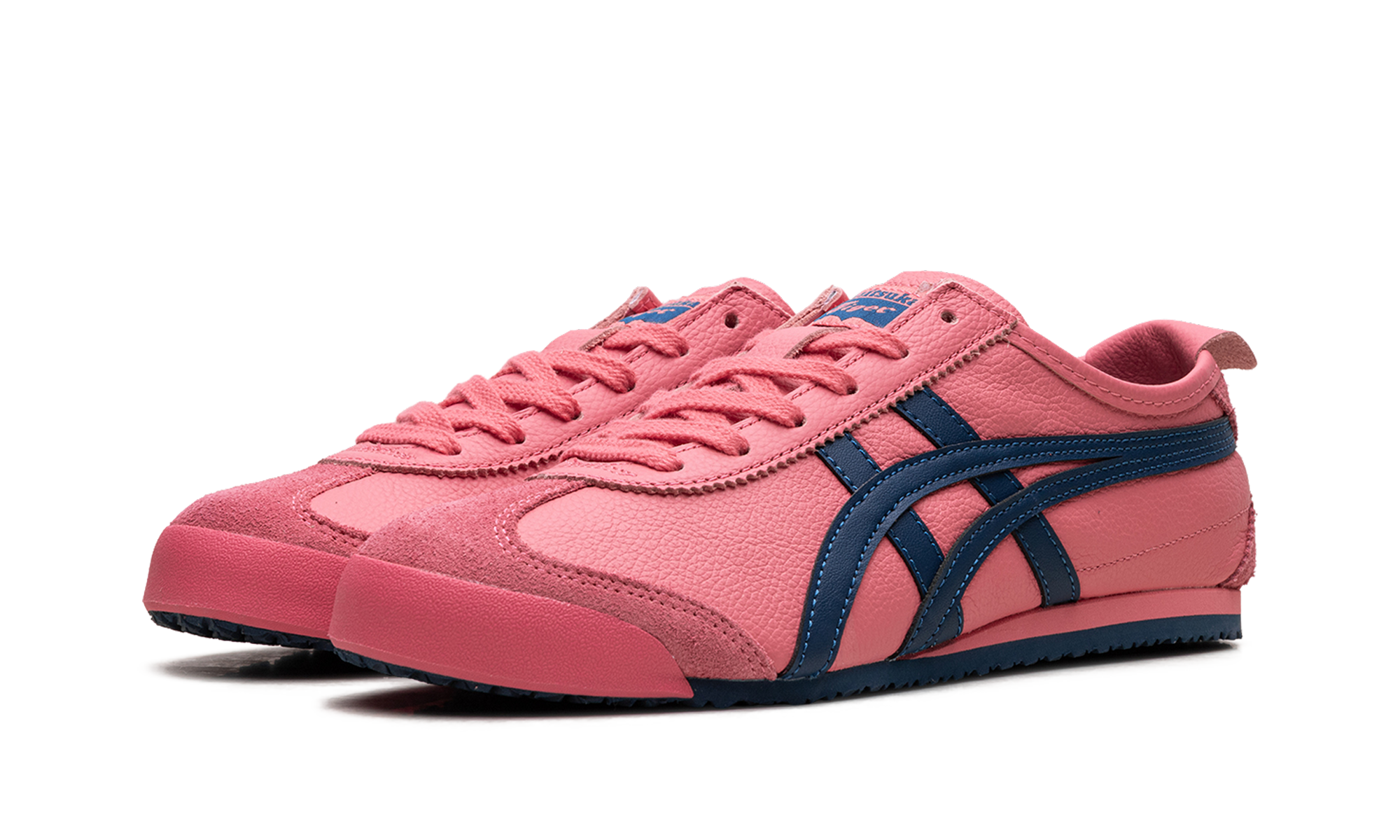 Onitsuka Tiger Mexico 66 Leather Pink Cameo Mako Blue 1183B771 700