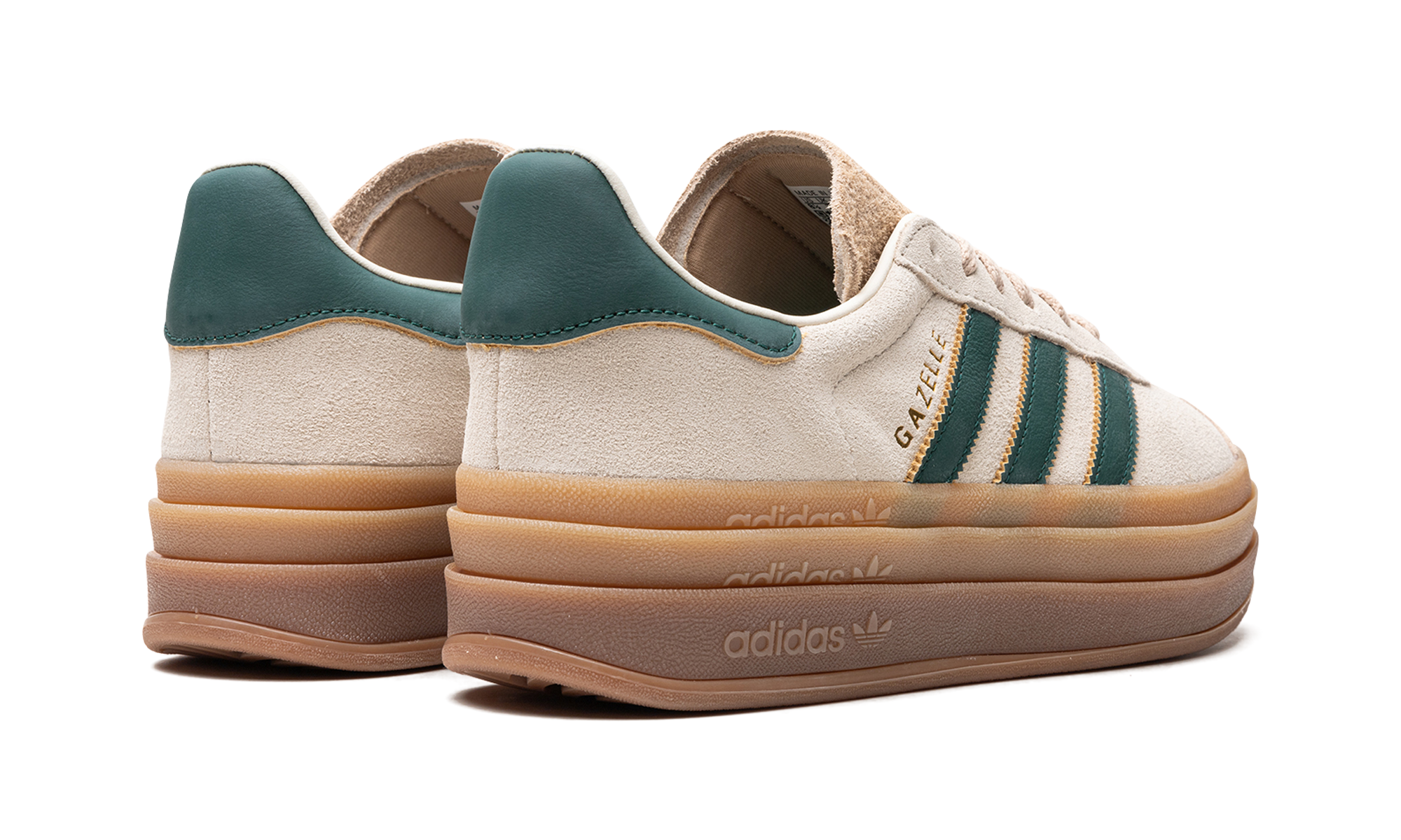 Adidas GAZELLE BOLD WMNS Cream Collegiate Green ID7056