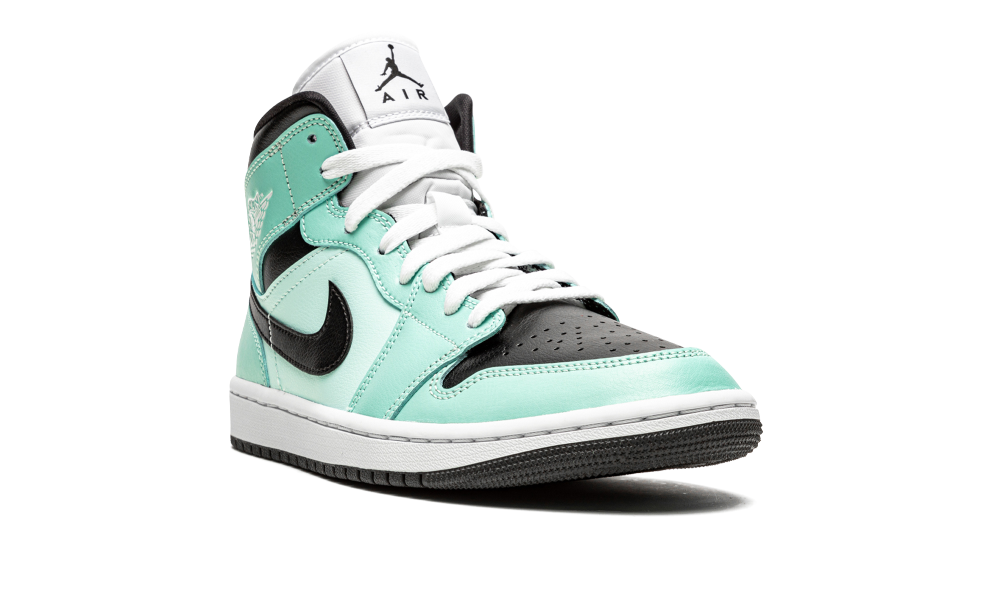 AIR JORDAN 1 MID WMNS Aqua Black BQ6472 300