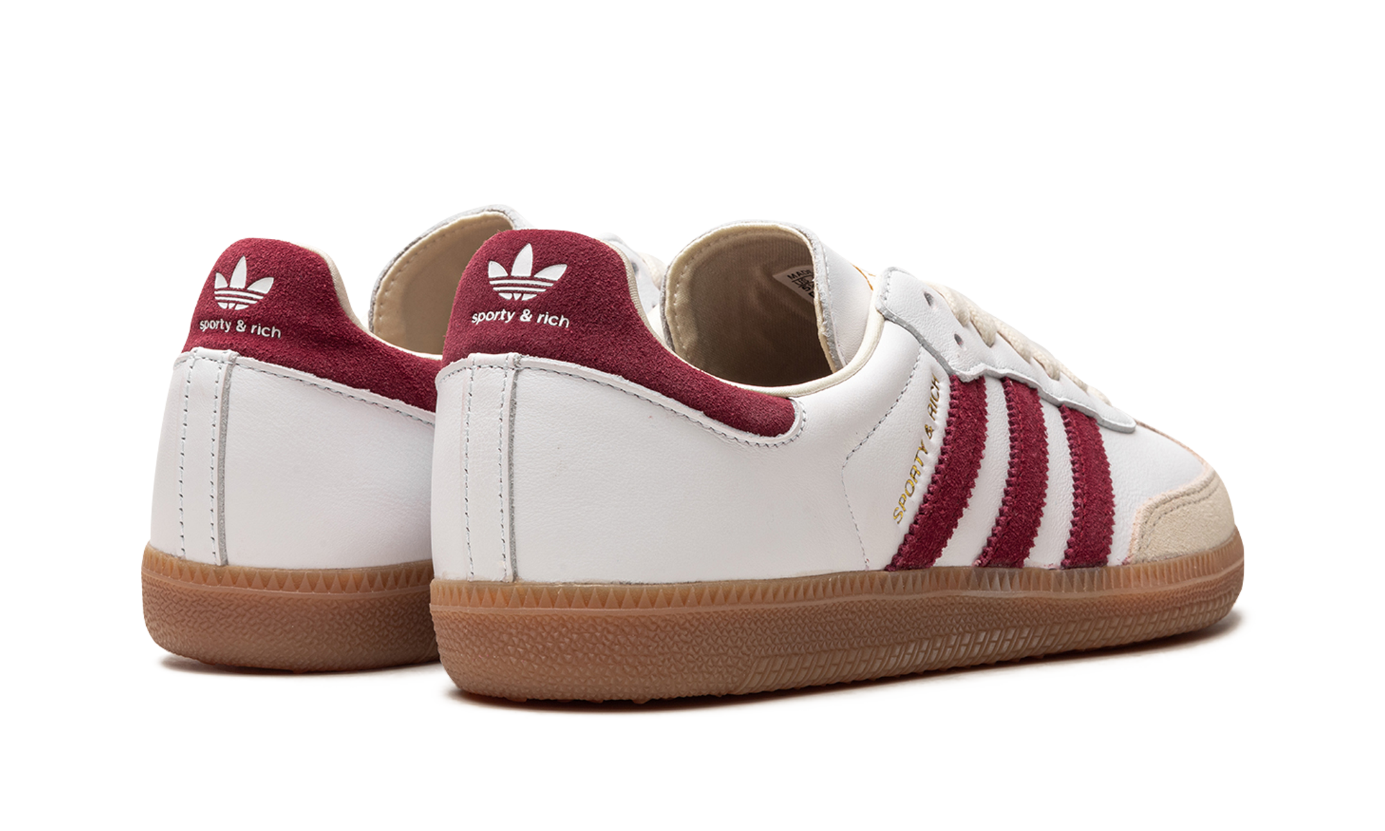 Adidas Samba OG Sporty & Rich - White Core Burgundy IF5660