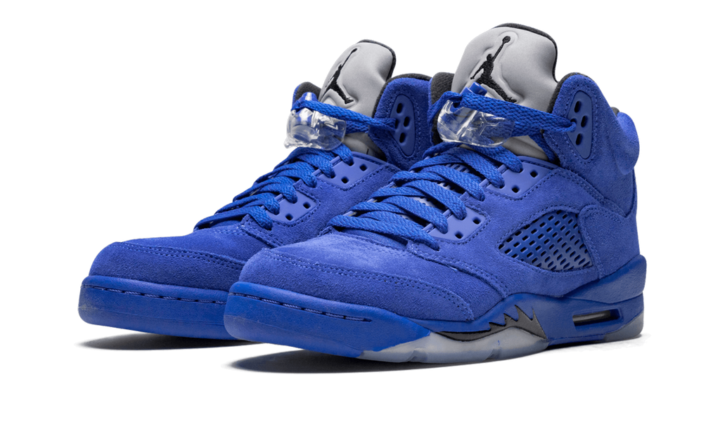 Air Jordan 5 Retro GS Blue Suede 440888 401