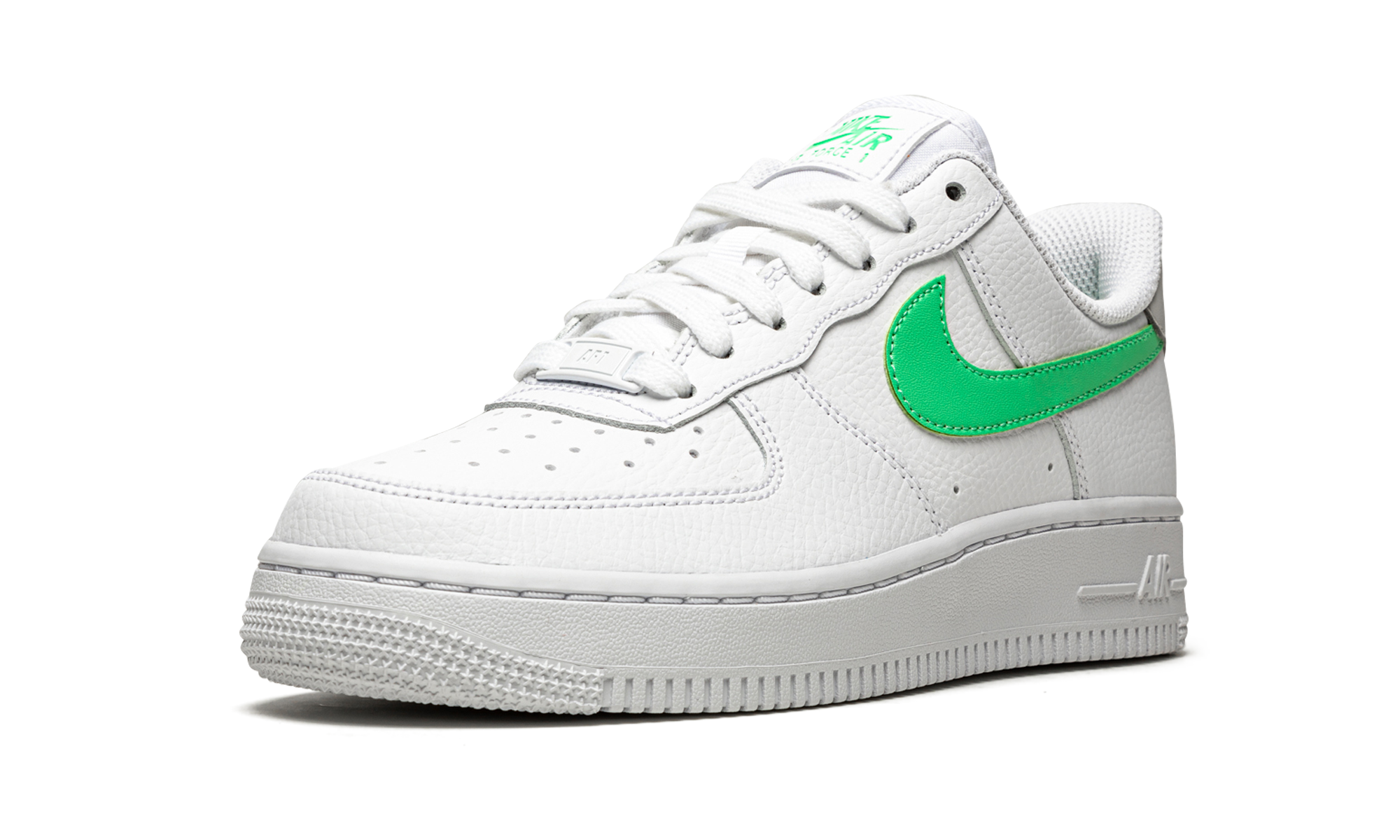 Nike AIR FORCE 1 LO '07 MNS WMNS White / Green Glow 315115 164
