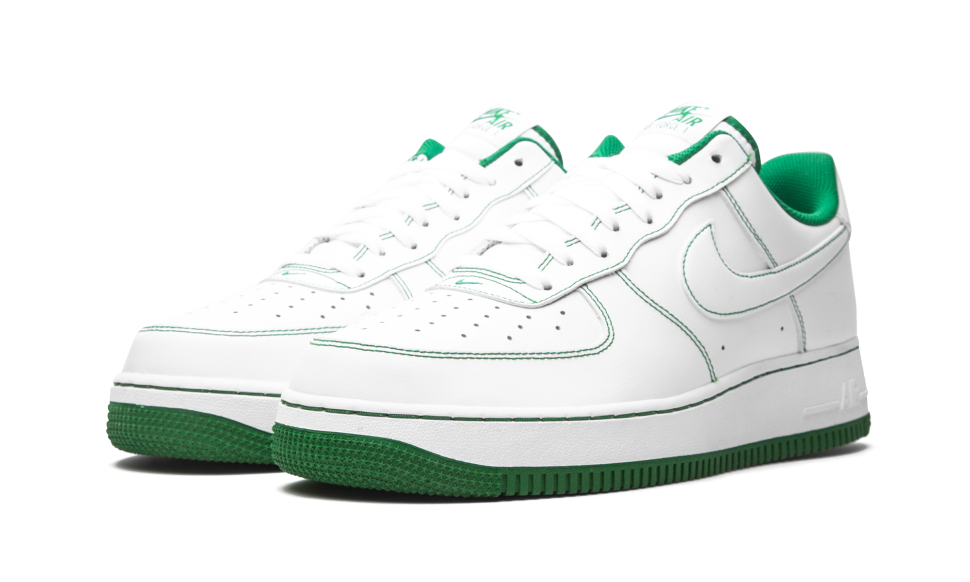 Nike Air Force 1 Low '07 Contrast Stitch - White / Pine Green CV1724 103