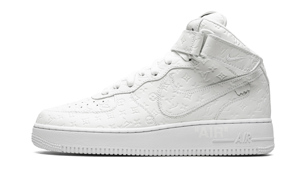 Nike Louis Vuitton Air Force 1 Mid Virgil Abloh - White/White 1A9V90