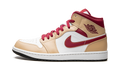 Air Jordan 1 Mid Light Curry 554724 201