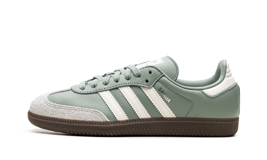 Adidas Samba OG Silver Green Chalk White JI1866