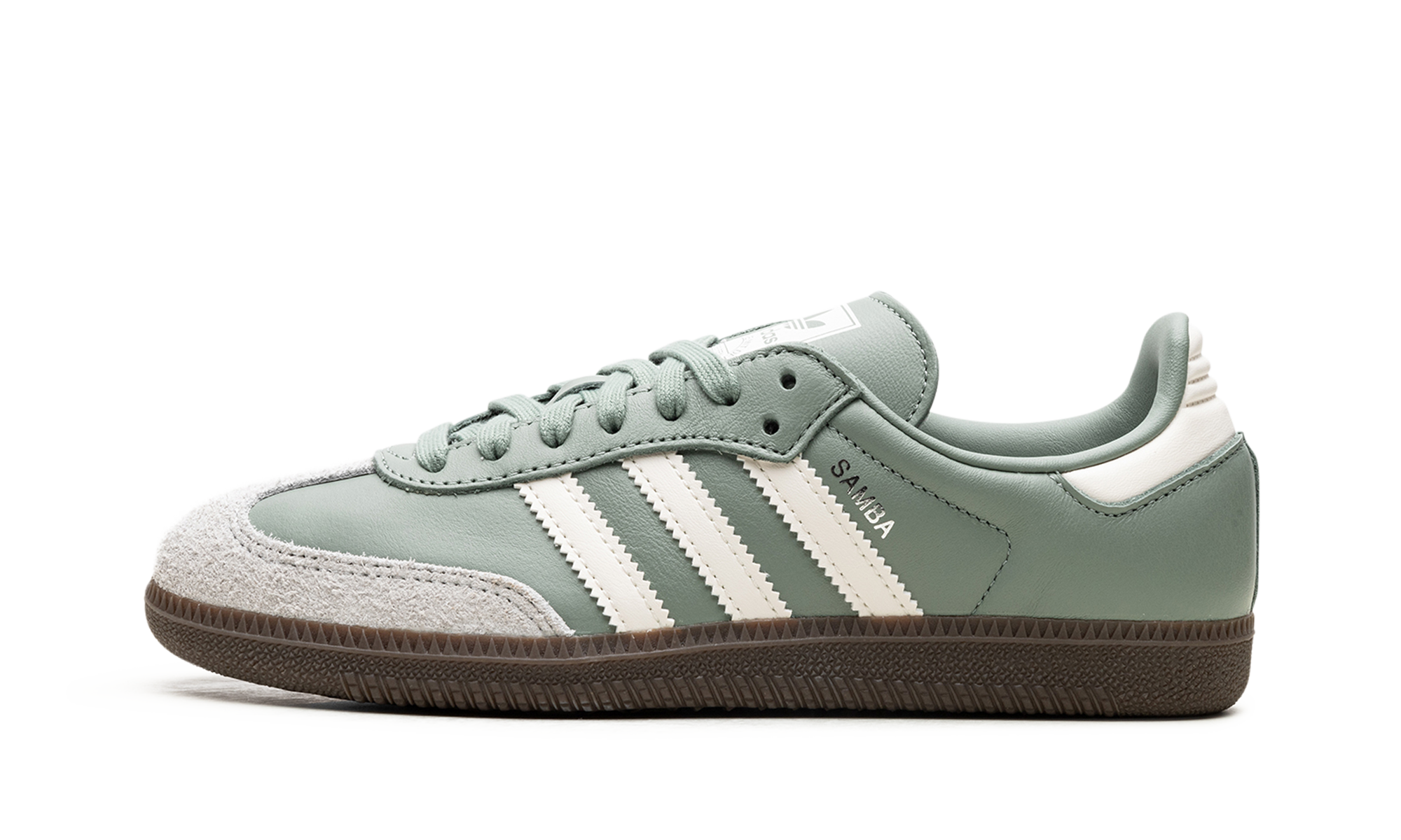 Adidas Samba OG Silver Green Chalk White JI1866