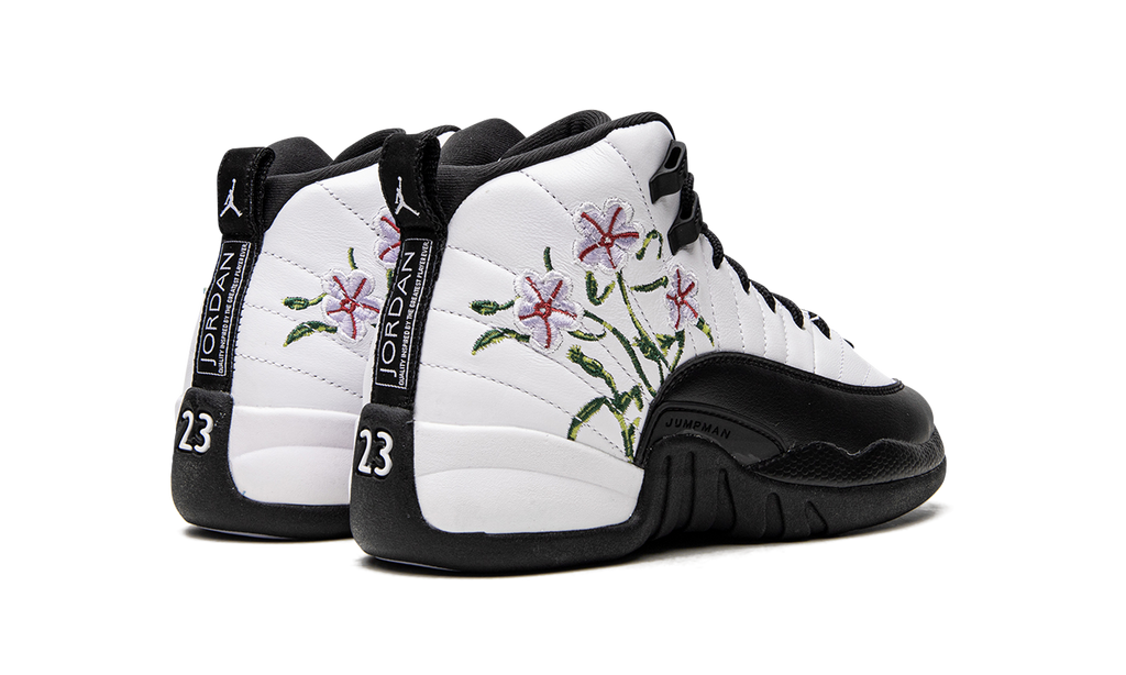 Air Jordan 12 GS Floral DR6956 100