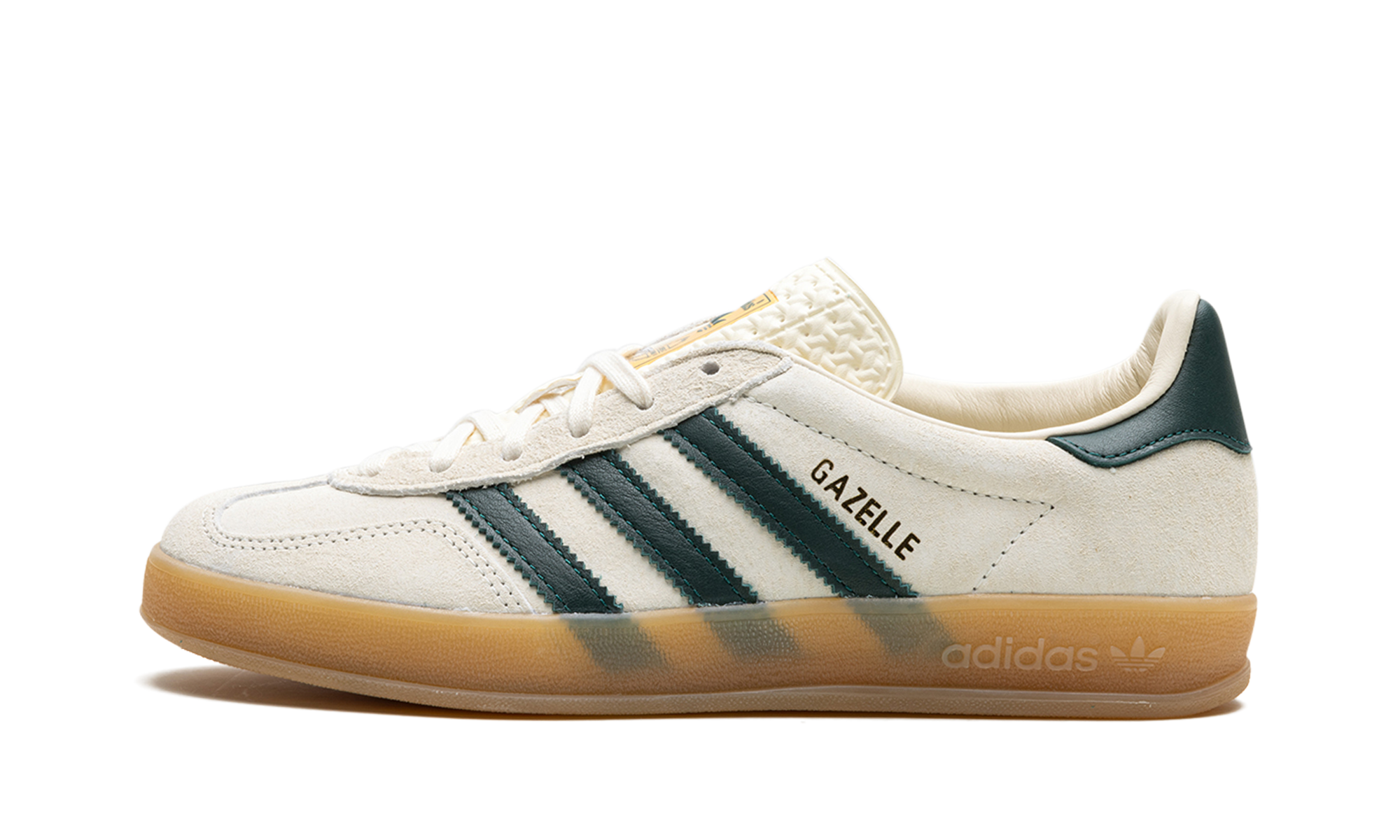Adidas Gazelle Indoor Cream White Green Gum IH7502
