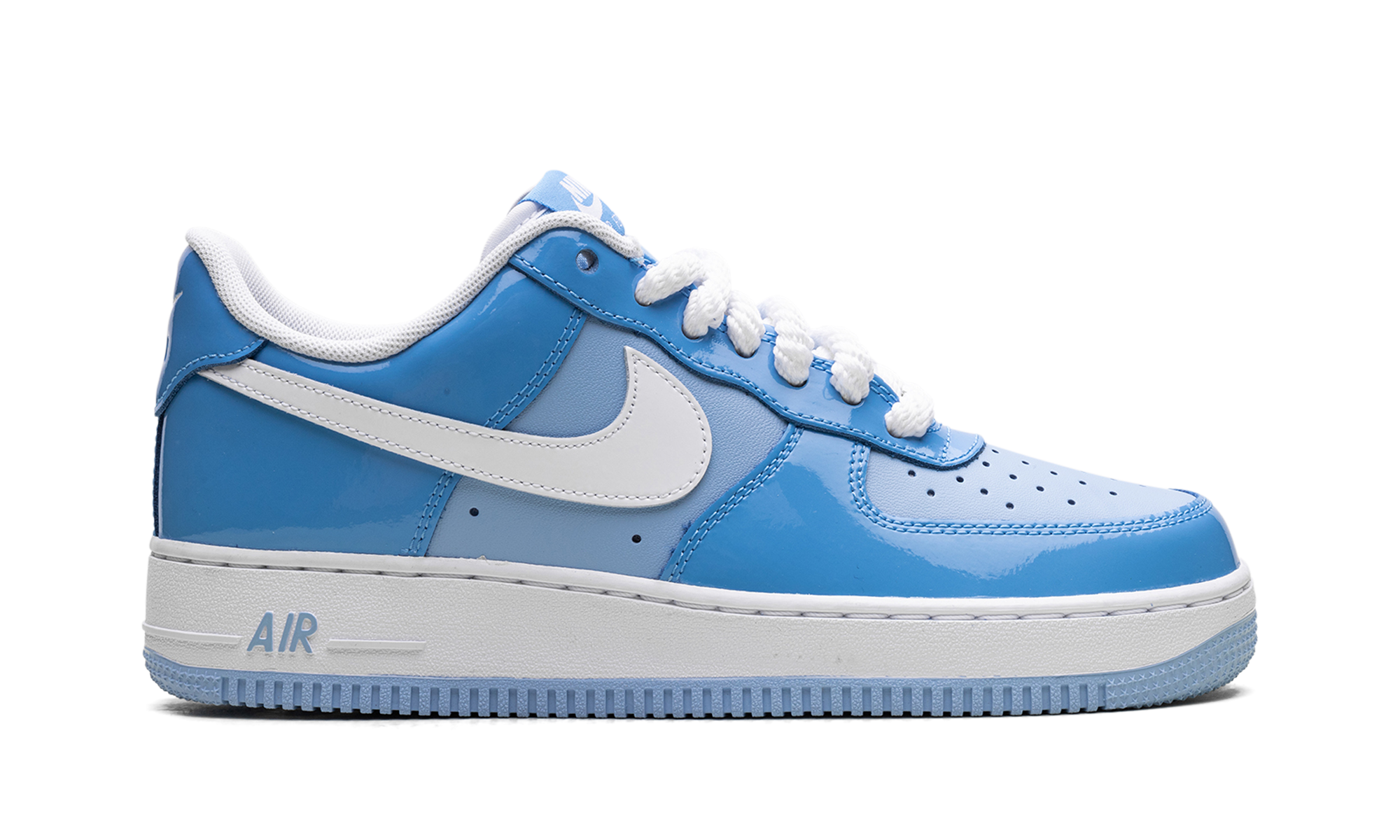 Nike Air Force 1 Low '07 LV8 Phychic Blue White Patent HV9405 400