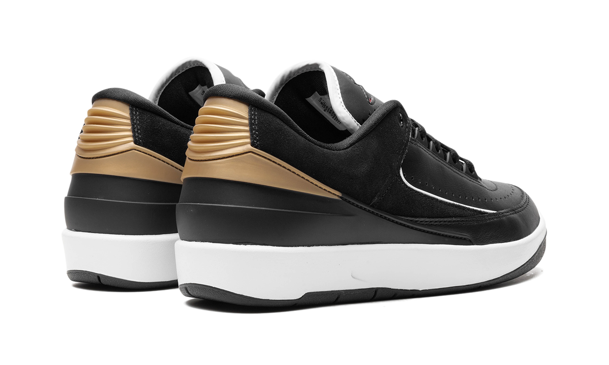 Jordan 2 Retro Low WMNS Black Metallic Gold DX4401 001