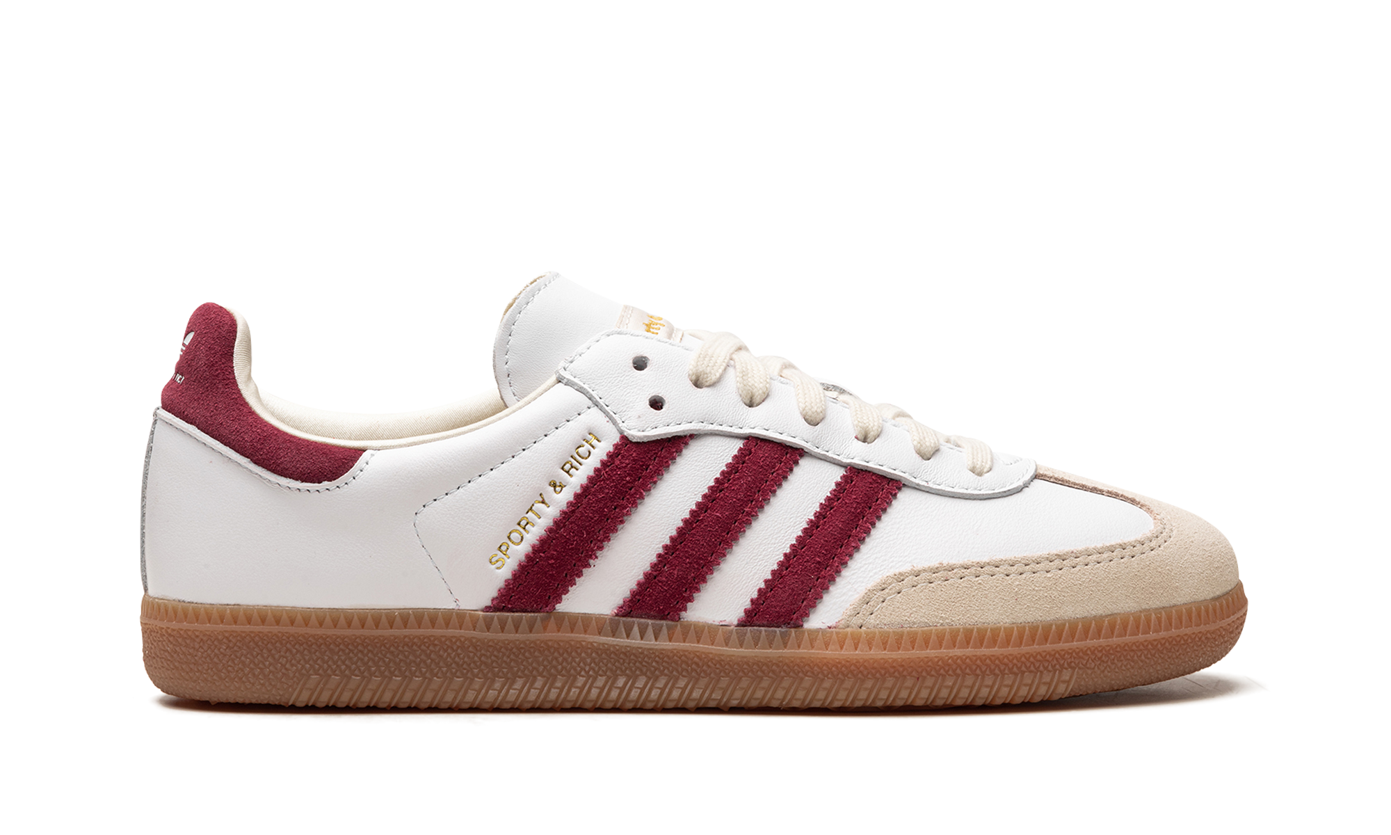 Adidas Samba OG Sporty & Rich - White Core Burgundy IF5660