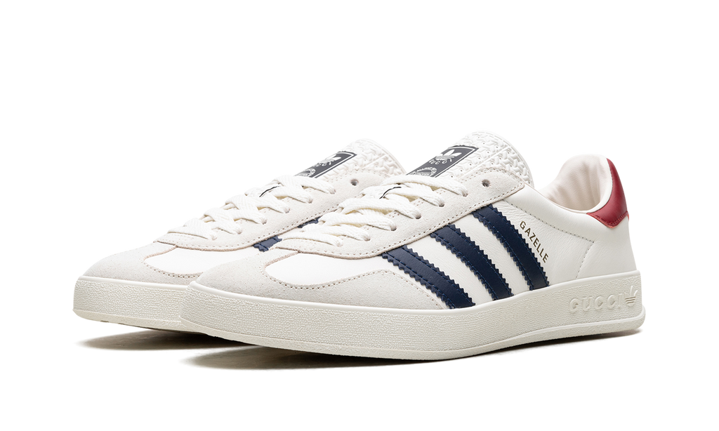 Adidas Gucci Gazelle White/Red 707847 UTT10 9060