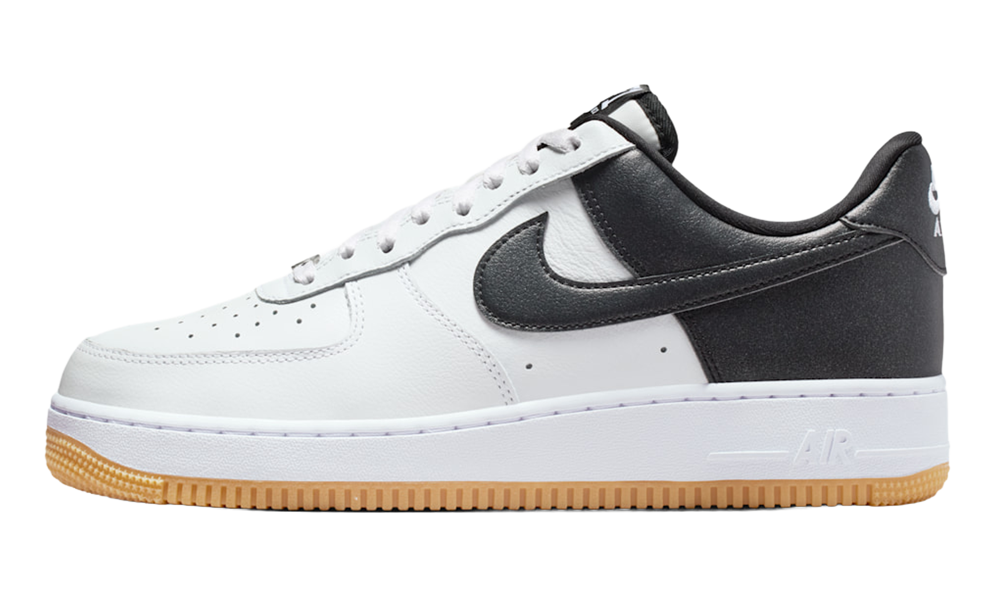 Nike Air Force 1 Low '07 LV8 White Black Metallic Silver IB6847 100