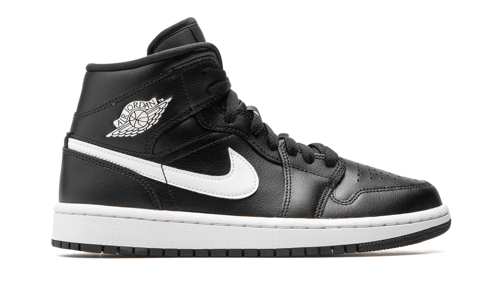 AIR JORDAN 1 MID WMNS Black / White DV0991 001