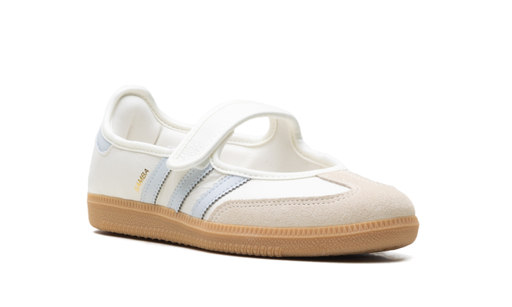 Adidas Samba Jane WMNS White Blue Gum JR7339