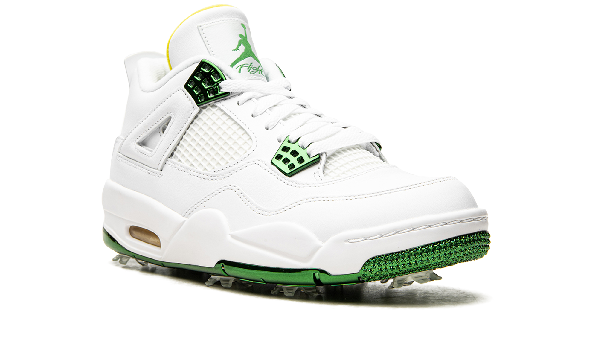 Air Jordan 4 Retro Golf Metallic Green CZ2439 100
